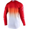 CONJUNTO TROY LEE DESIGNS 2021 GP STAIN'D - VERMELHO / BRANCO